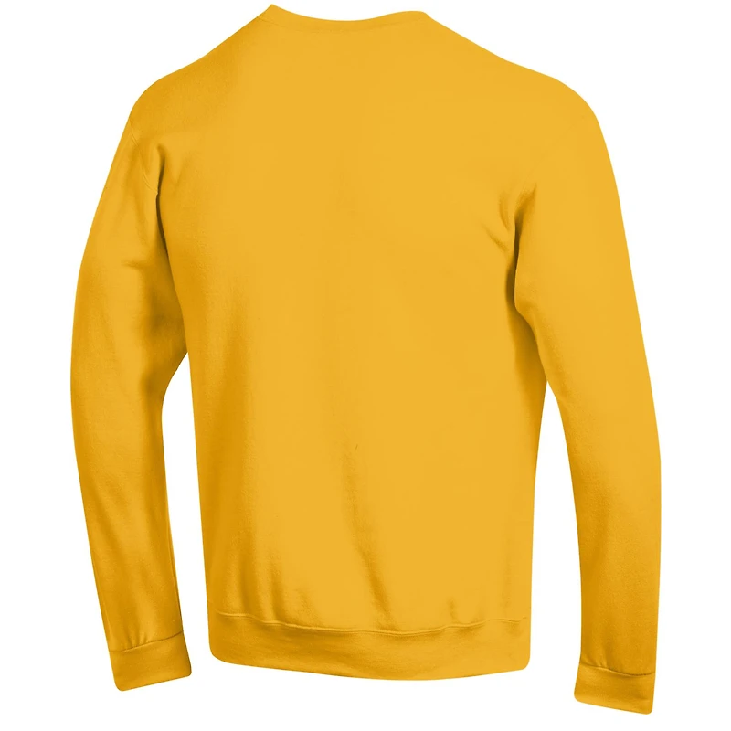 Sweat-shirt en polaire Champion Maize Michigan Wolverines Basic Arch pour homme