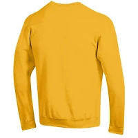 Sweat-shirt en polaire Champion Maize Michigan Wolverines Basic Arch pour homme