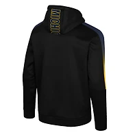 Men's Colosseum Black Michigan Wolverines The Gang Blackout Hoodie