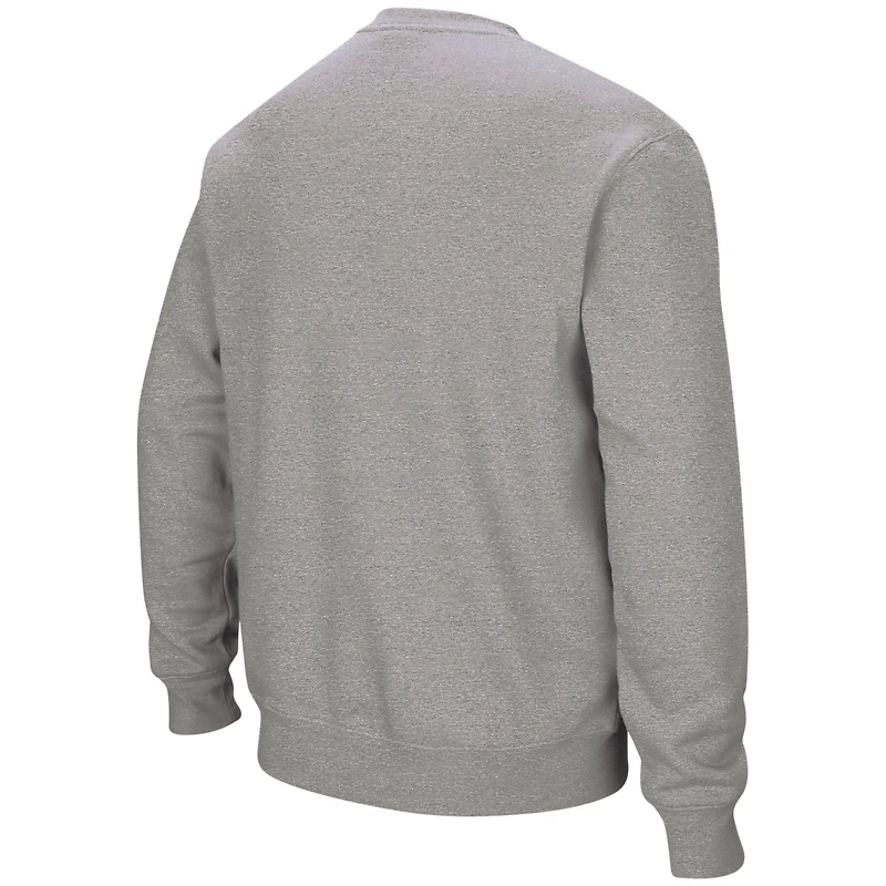 Sweat Colosseum gris chiné Michigan Wolverines Arch & Logo pour homme