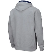 Sweat à capuche entièrement zippé Colosseum Michigan Wolverines Arch & Logo 3.0 pour homme