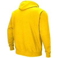 Sweat à capuche Colosseum Maize Michigan Wolverines Double Arch pour hommes