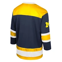 Maillot de hockey Athletic Machine Fashion pour homme, bleu marine, Colosseum, Michigan Wolverines