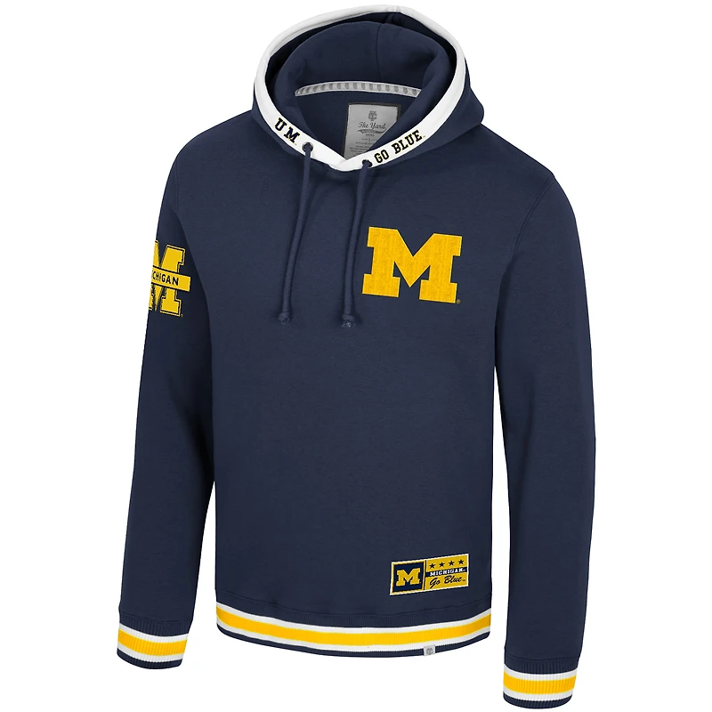 Men's Colosseum  Navy Michigan Wolverines Grand Tour Hoodie
