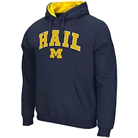 Men's Colosseum  Navy Michigan Wolverines Rally Cry Fleece Hoodie