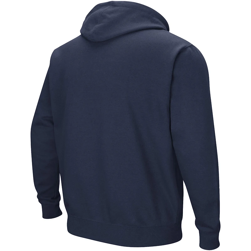 Sweat à capuche Colosseum Navy Michigan Wolverines Sunrise pour hommes