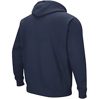 Sweat à capuche Colosseum Navy Michigan Wolverines Sunrise pour hommes