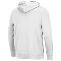 Pull à capuche Colosseum White Michigan Wolverines Resistance pour hommes