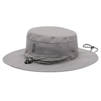Men's Columbia  Gray Michigan Wolverines Bora Bora III Omni-Shade Booney Hat