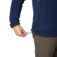 Veste polaire à glissière complète Flanker™ IV bleu marine Michigan Wolverines pour homme de Columbia