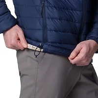 Veste isolante entièrement zippée Columbia Michigan Wolverines Double Blitz Omni-Heat Infinity pour homme Bleu marine