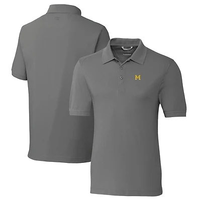 Polo en piqué tri-blend Vault Advantage pour homme, coupeur et Buck Steel, Michigan Wolverines, grandes tailles