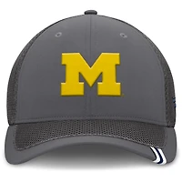 Casquette Flex Clincher grise des Wolverines du Michigan pour homme