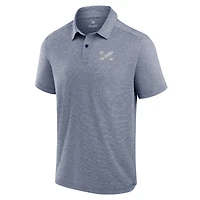 Polo Performance Fanatics bleu marine pour homme des Wolverines du Michigan