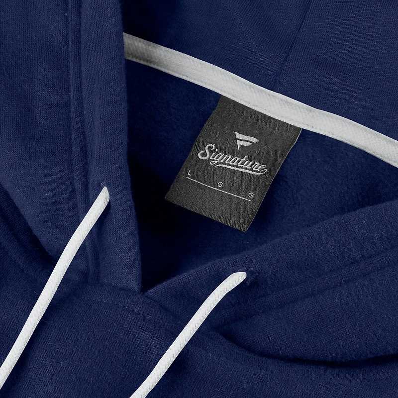 Sweat à capuche élégant pour homme Fanatics bleu marine Michigan Wolverines