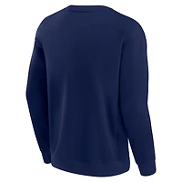 Men's Fanatics Navy Michigan Wolverines Unlimited Pullover Sweatshirt