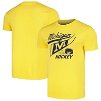 T-shirt Homefield Maize Michigan Wolverines pour hommes