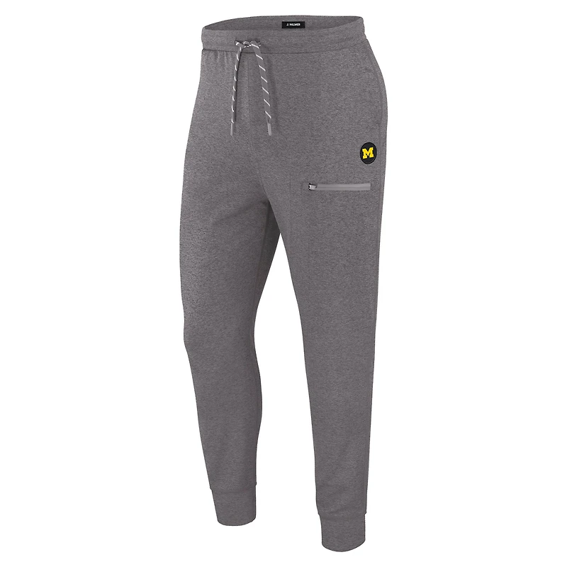 Pantalon de jogging pour homme J. Palmer Graphite Michigan Wolverines Home Game