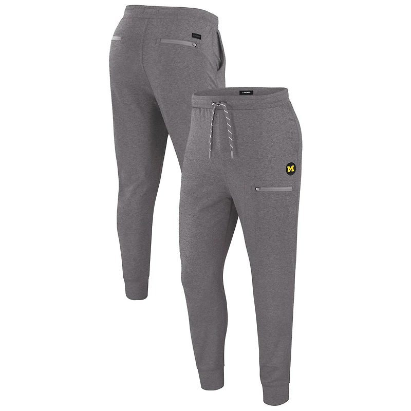 Pantalon de jogging pour homme J. Palmer Graphite Michigan Wolverines Home Game