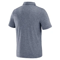 Men's J. Palmer  Heather Navy Michigan Wolverines Four Down Polo