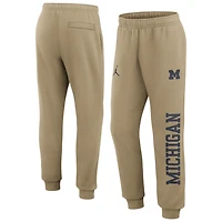 Men's Jordan Brand  Navy Michigan Wolverines Primetime Club Fleece Joggers