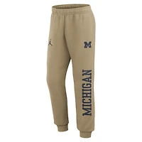 Men's Jordan Brand  Navy Michigan Wolverines Primetime Club Fleece Joggers