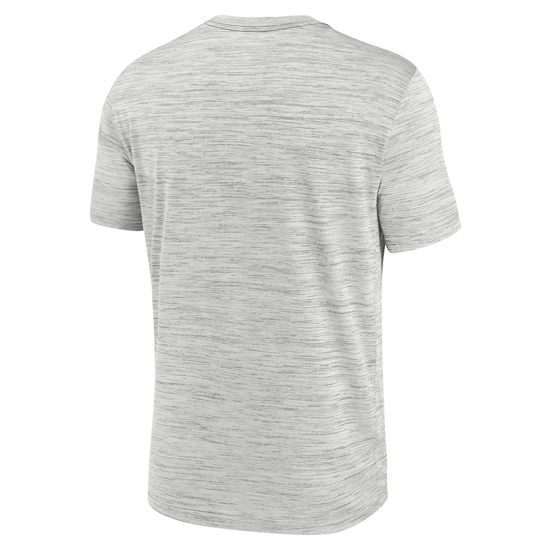 Men's Jordan Brand Gray Michigan Wolverines 2025 Sideline Velocity Performance T-Shirt