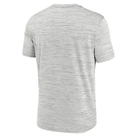 Men's Jordan Brand Gray Michigan Wolverines 2025 Sideline Velocity Performance T-Shirt