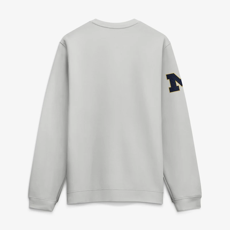 Men's Jordan Brand Navy Michigan Wolverines 2026 Sideline Club Sweatshirt
