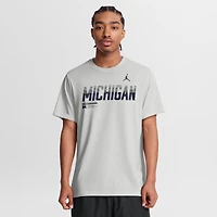 Men's Jordan Brand Gray Michigan Wolverines Sideline Legend Dri-FIT T-Shirt