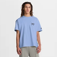 Men's Jordan Brand Light Blue Michigan Wolverines Sports Club Max90 Pocket T-Shirt