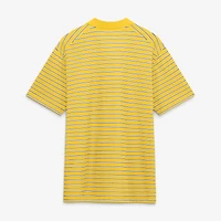 Men's Jordan Brand Navy/White Michigan Wolverines Primetime Victory Striped Dri-FIT Polo