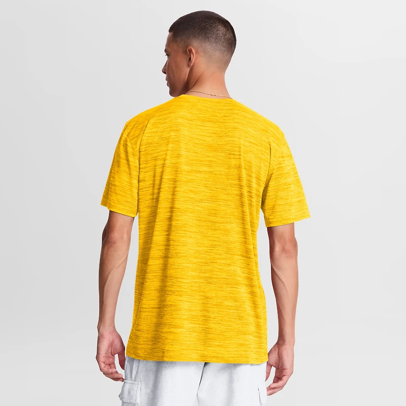 T-shirt Jordan Brand bleu marine Michigan Wolverines Sideline Velocity Dri-FIT pour homme
