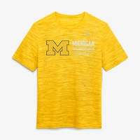 Men's Jordan Brand Navy Michigan Wolverines Sideline Velocity Dri-FIT T-Shirt