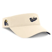 Visière ajustable Jordan Brand Natural Michigan Wolverines Primetime Ace pour homme