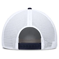 Men's Jordan Brand  Navy/White Michigan Wolverines 2025 On-Field Rise Engineered Trucker Adjustable Hat