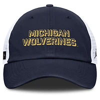 Casquette ajustable Jordan Brand bleu marine Michigan Wolverines 2025 Gameday On-Field Club pour homme