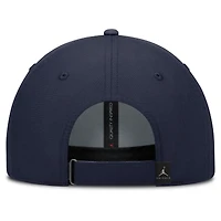 Casquette ajustable Jordan Brand bleu marine Michigan Wolverines 2025 On-Field Gameday Club pour homme