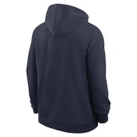 Men's Jordan Brand  Navy Michigan Wolverines 2026 Sideline Standard Issue Dri-FIT Full-Zip Hoodie