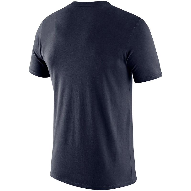 T-shirt Jordan Brand pour homme, bleu marine, Michigan Wolverines Basketball Drop Legend Performance