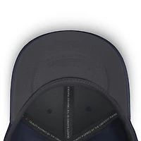 Casquette Jordan Brand bleu marine Michigan Wolverines Gameday Aerobill Swooshflex Dri-FIT pour homme