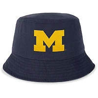 Chapeau bob Jordan Brand bleu marine Michigan Wolverines Local Apex pour hommes