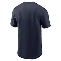 T-shirt Jordan Brand bleu marine pour homme, campus local des Wolverines du Michigan