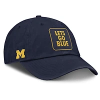 Casquette ajustable Jordan Brand bleu marine pour homme, Michigan Wolverines Local Club