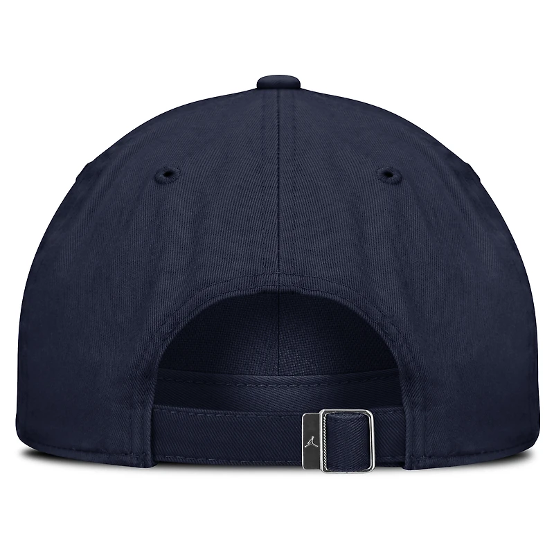 Casquette ajustable Jordan Brand bleu marine pour homme, Michigan Wolverines Local Club