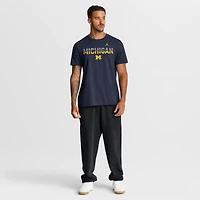 Men's Jordan Brand Navy Michigan Wolverines Primetime Kinetic T-Shirt