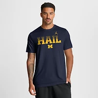 Men's Jordan Brand Navy Michigan Wolverines Primetime Legend Kinetic Mantra Dri-FIT T-Shirt