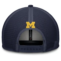 Casquette ajustable Jordan Brand bleu marine Michigan Wolverines Rise pour homme