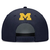 Men's Jordan Brand Navy Michigan Wolverines Rise Campus Adjustable Hat