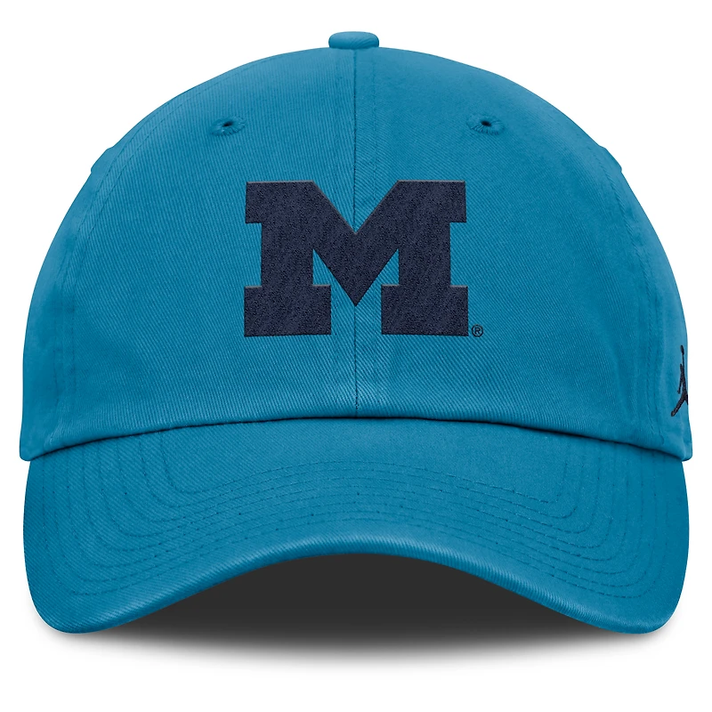 Men's Jordan Brand Turquoise Michigan Wolverines Club Campus Adjustable Hat